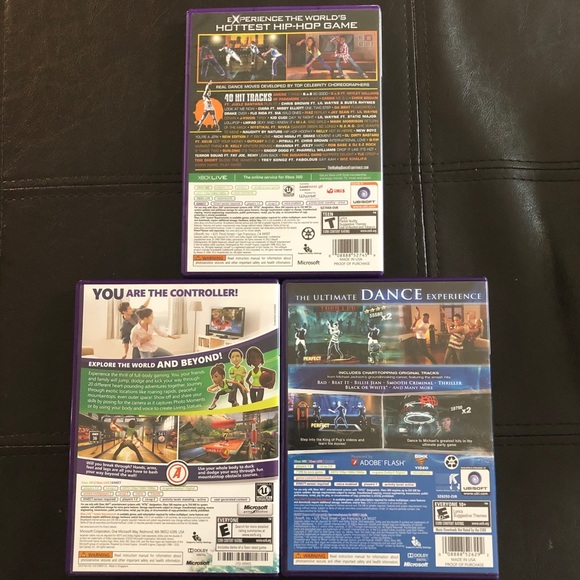 XBOX 360 Kinect games - Picture 2 of 3